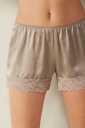 Intimissimi Silk Shorts Natural | PBEER26953